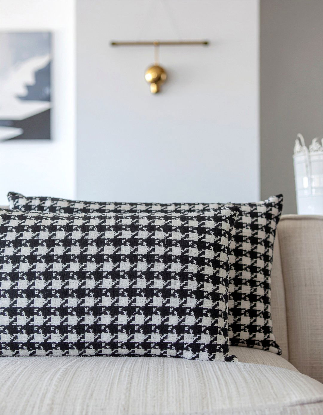 Modern Geometric Pillows - 30 living room throw pillows