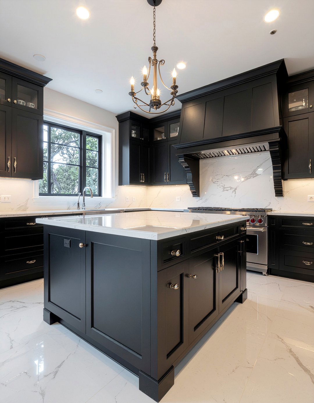 Modern Gothic Kitchen - 30 moody kitchen ideas