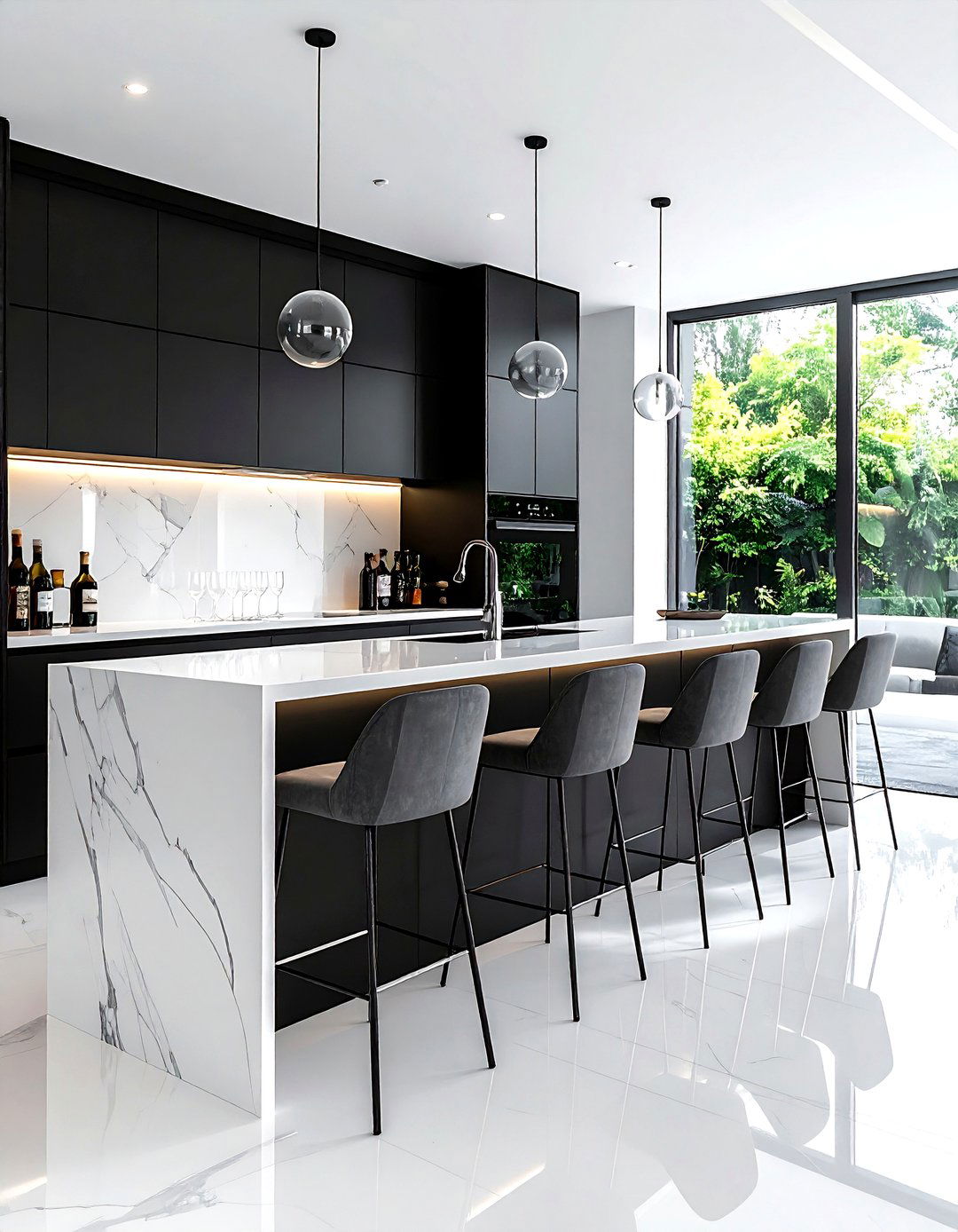 Modern Home Bar - 30 home bar decor ideas