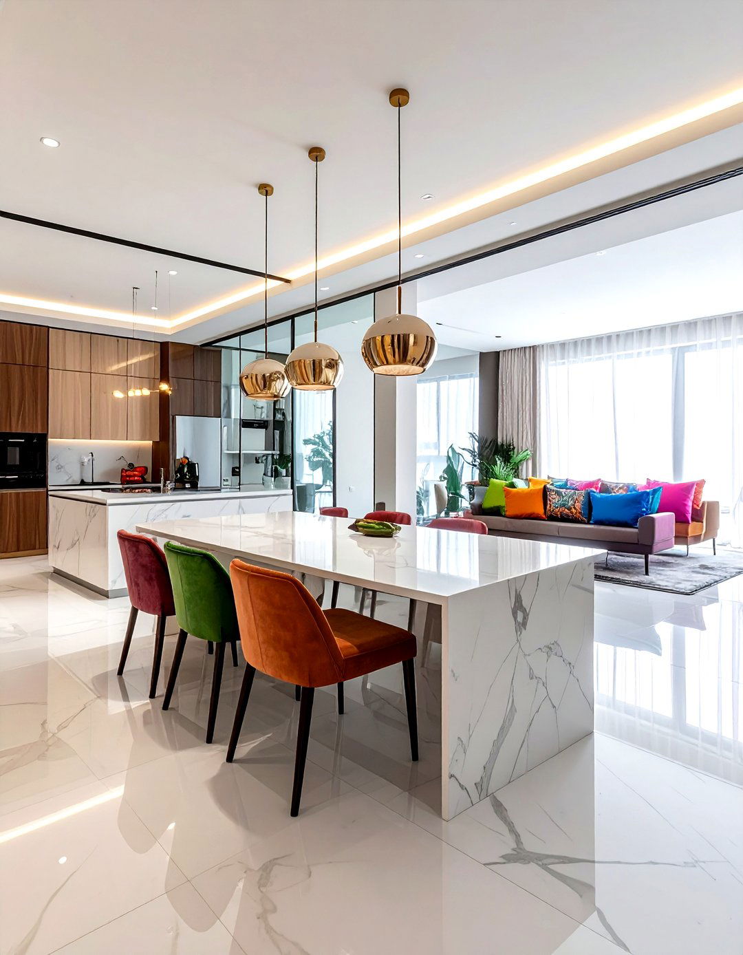 Modern Indian Open Dining - 30 Indian dining room ideas