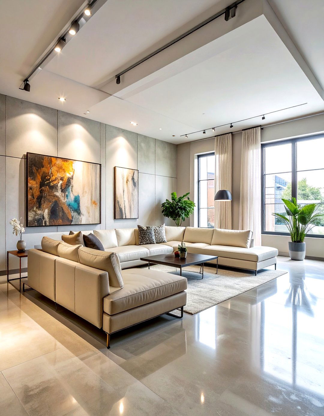 Modern Industrial Cream Space - 30 industrial cream bedroom ideas