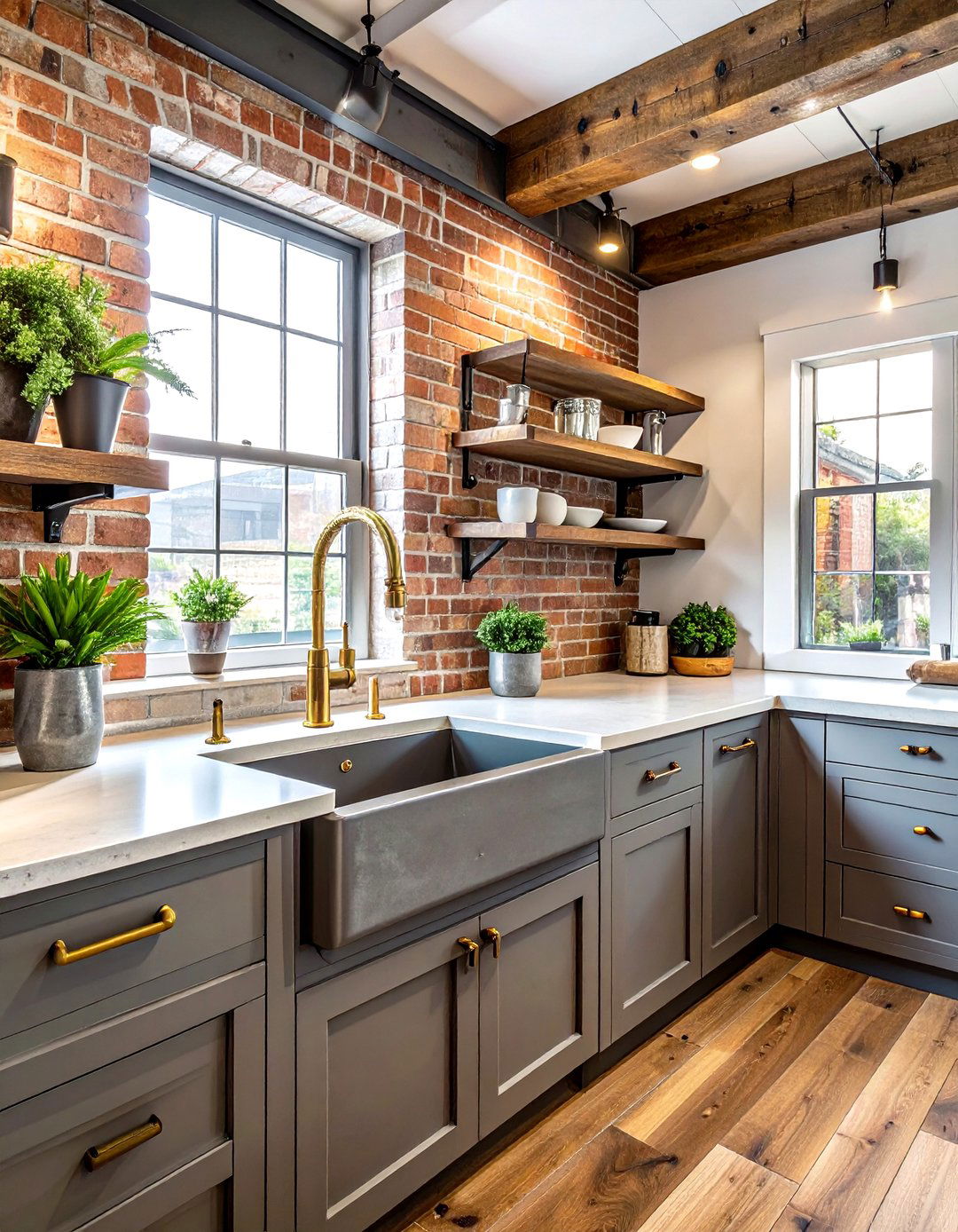 Modern Industrial Kitchen Faucet - 30 Newport Brass kitchen ideas