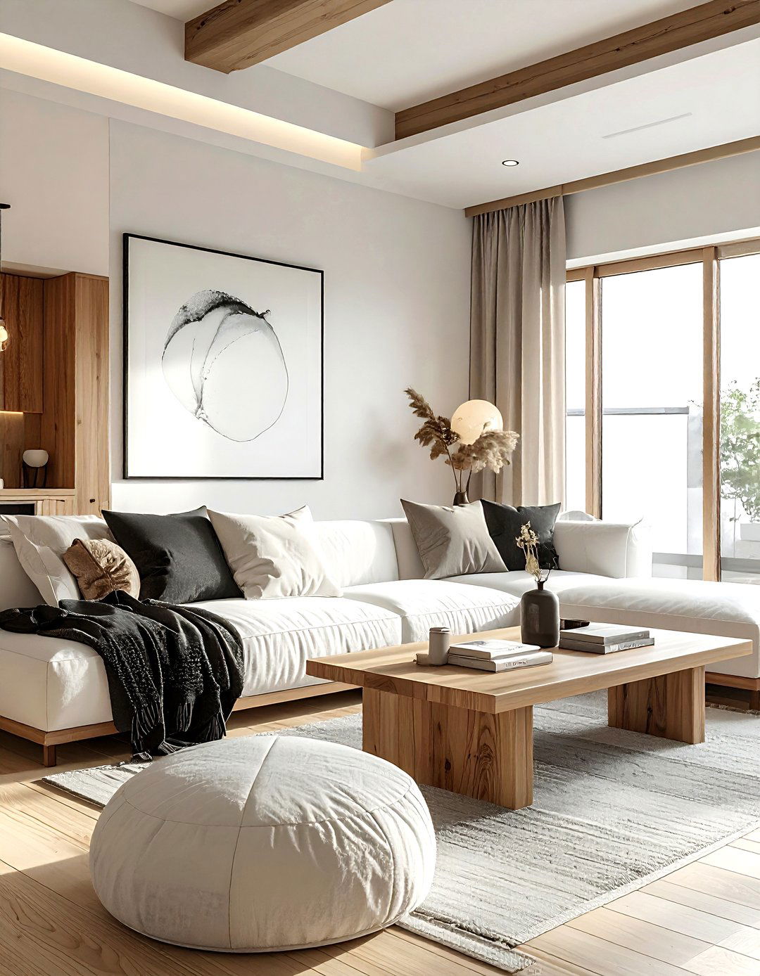 Modern Japandi Living Room - 30 zen living room ideas