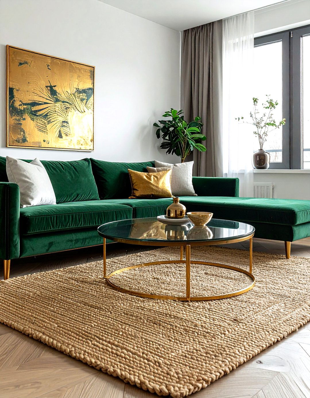 Modern Jute Rug - 30 jute rug ideas