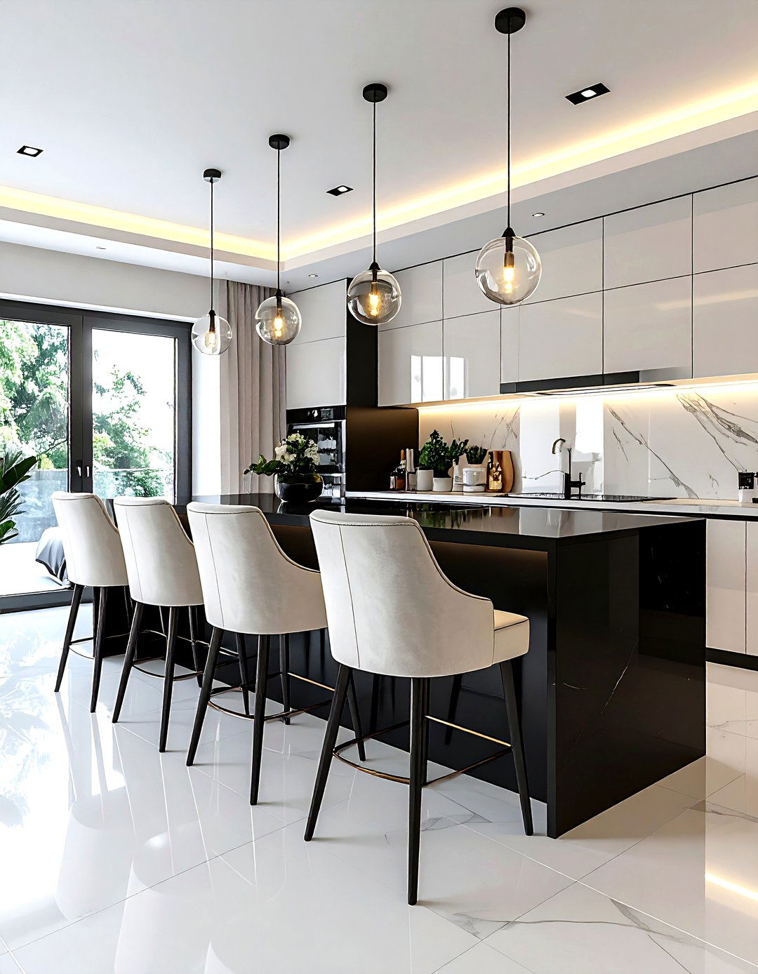 Modern Kitchen Bar Chairs - 30 kitchen seating arrangements ideas