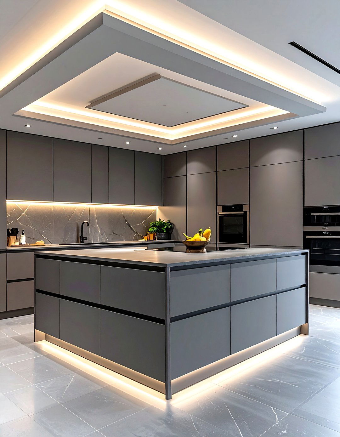 Modern Kitchen Coffered Ceiling - 30 kitchen coffered ceiling ideas