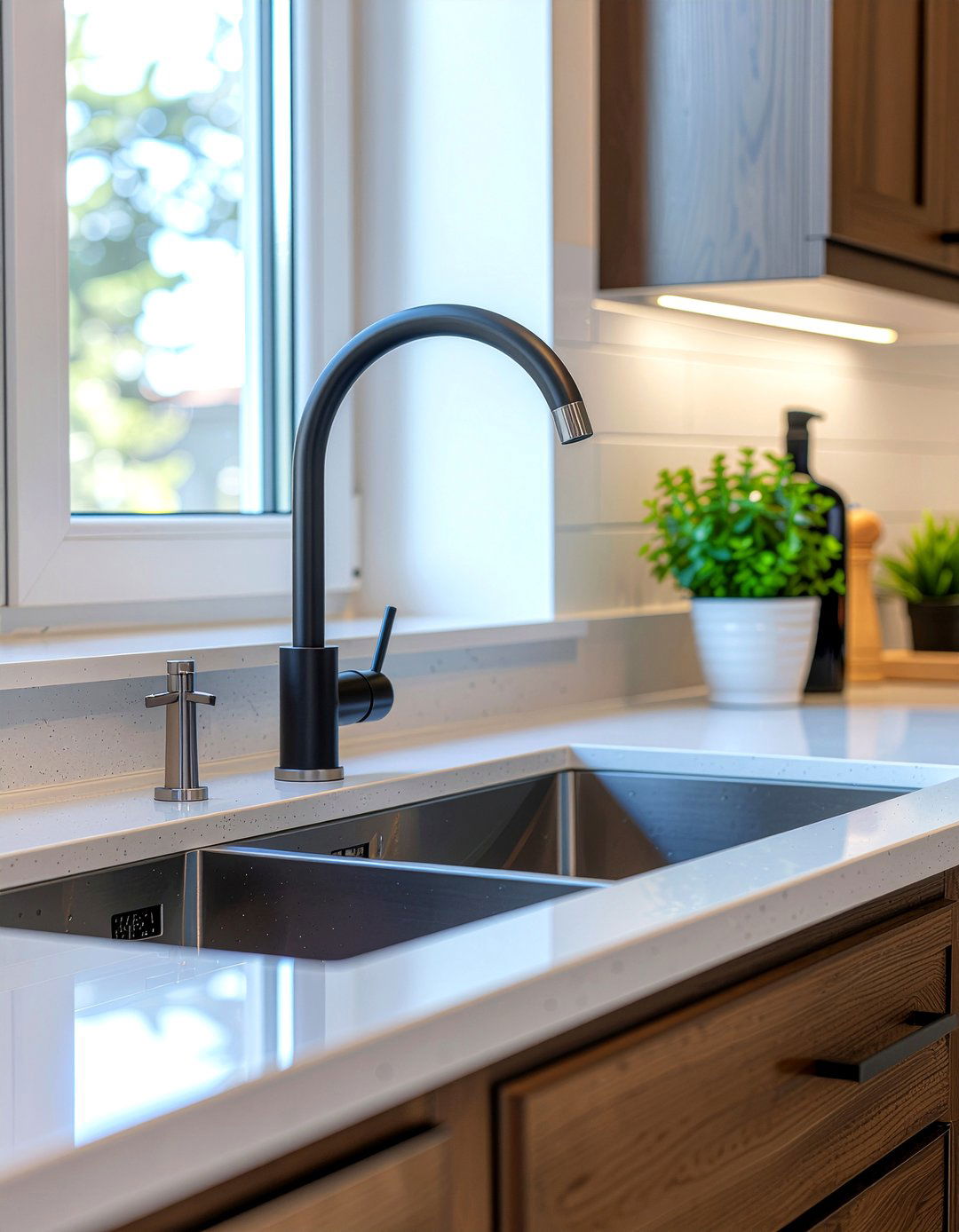 Modern Kitchen Faucet - 30 low cost kitchen makeover ideas