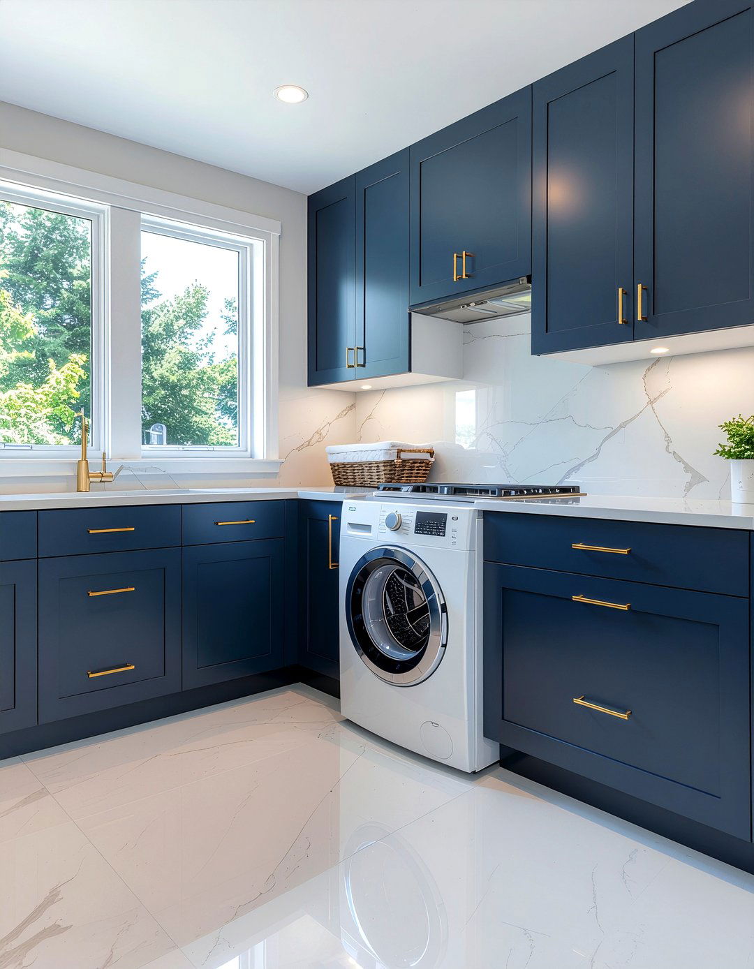 Modern Laundry Room - 30 laundry room decor ideas