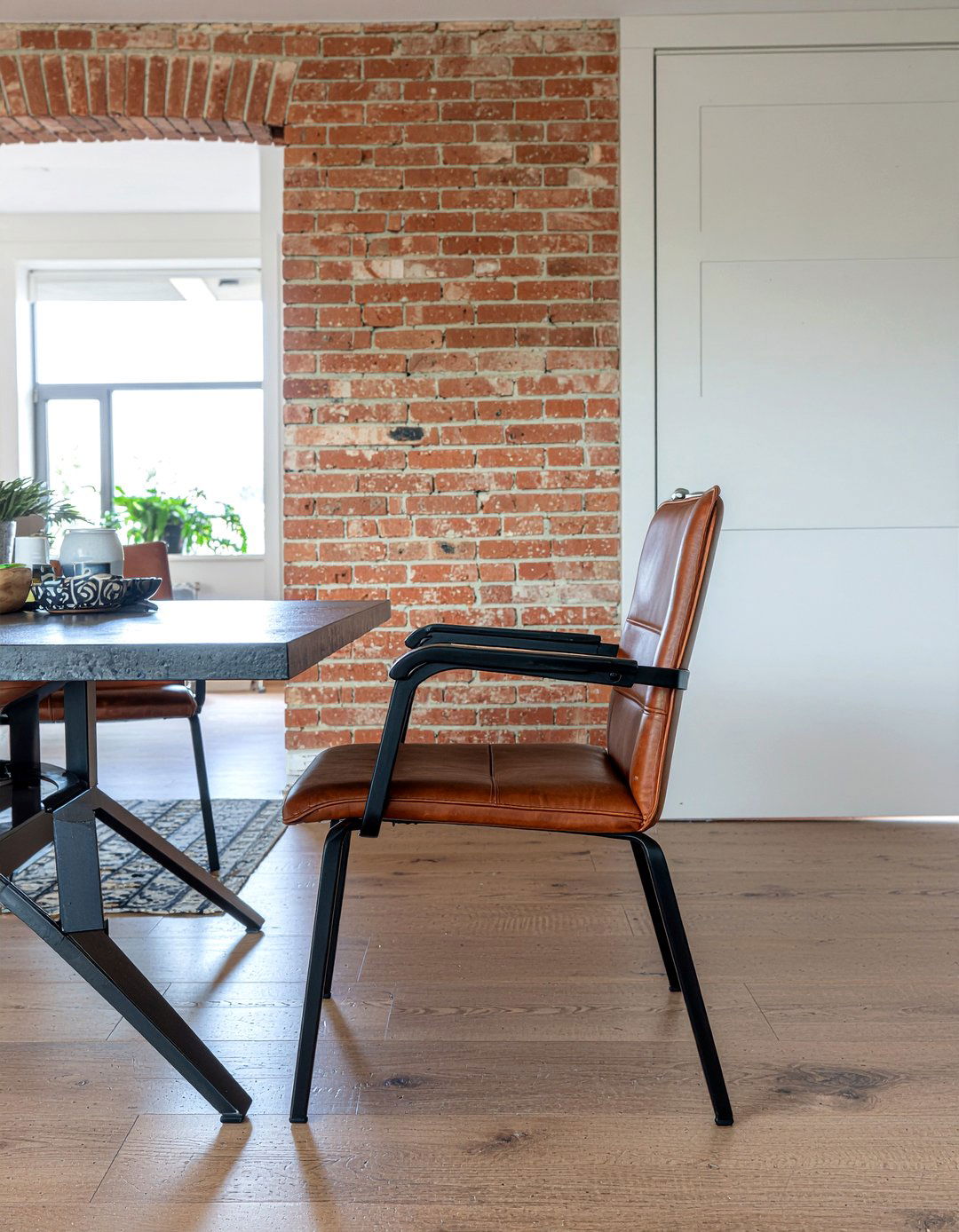 Modern Leather Captain Chairs - 30 captain dining chair ideas