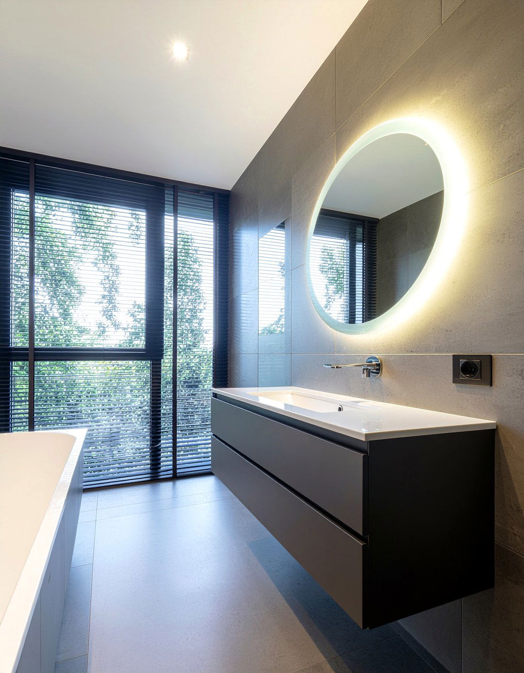Modern Led Mirror - 30 bathroom mirror decor ideas
