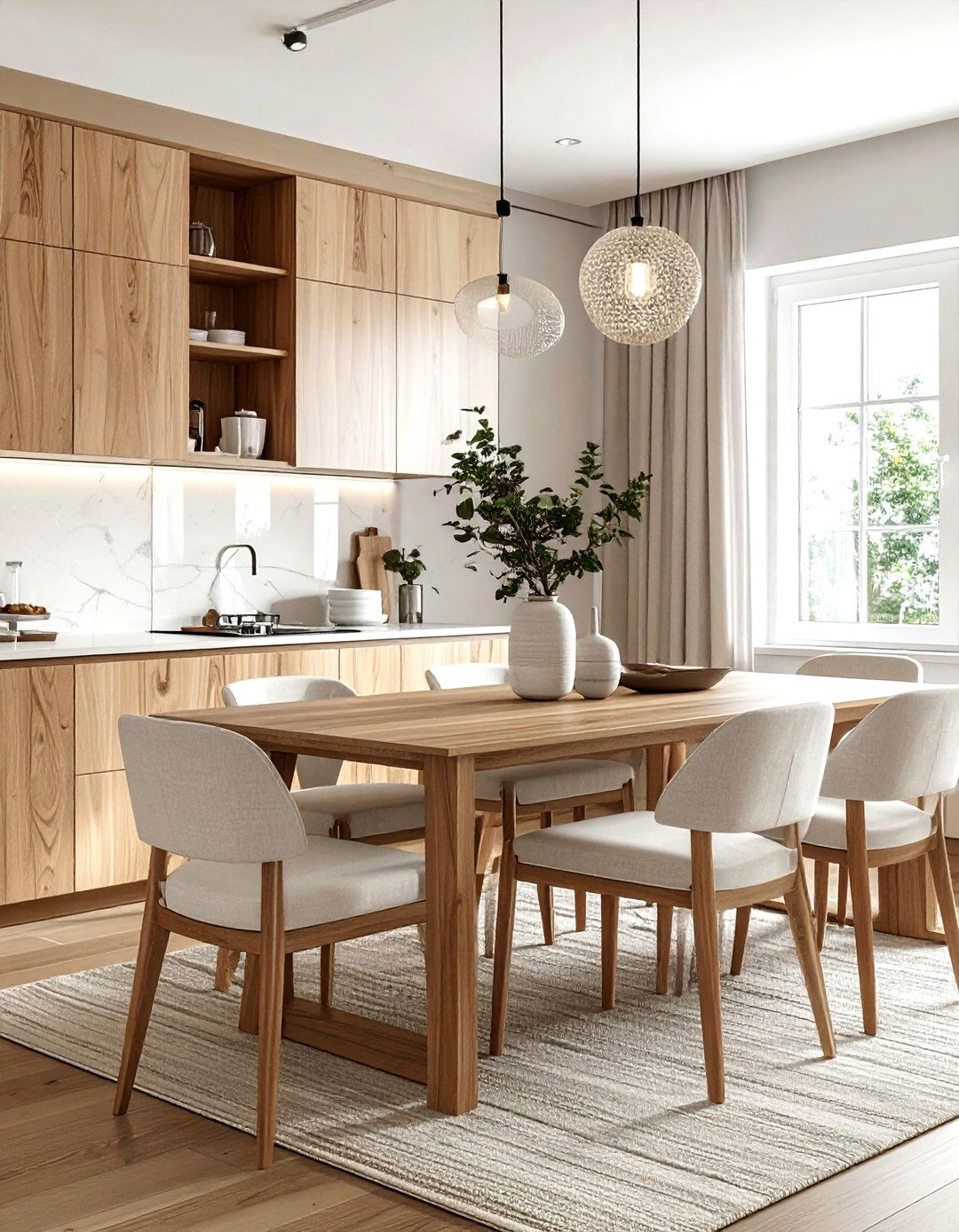 Modern Linen Cabinet Panels - 30 linen dining room ideas