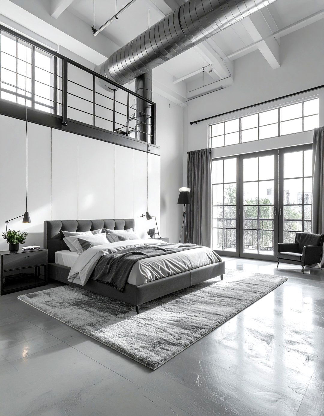 Modern Loft Bedroom - 30 modern bedroom ideas