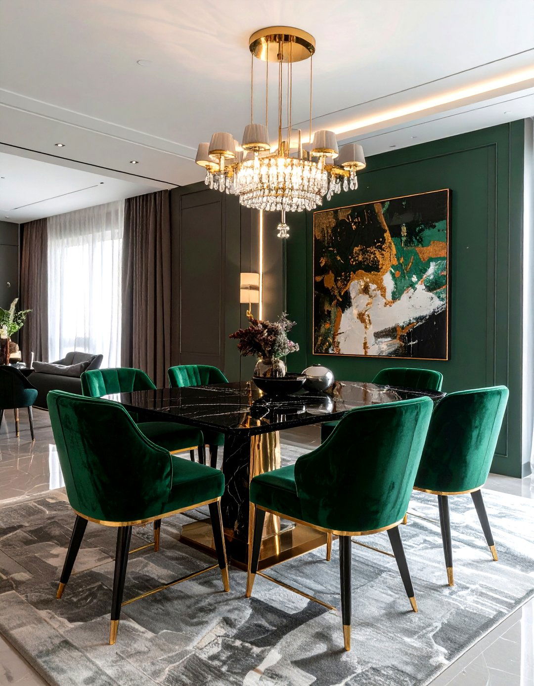 Modern Luxury Dining Room - 30 flexible dining room ideas