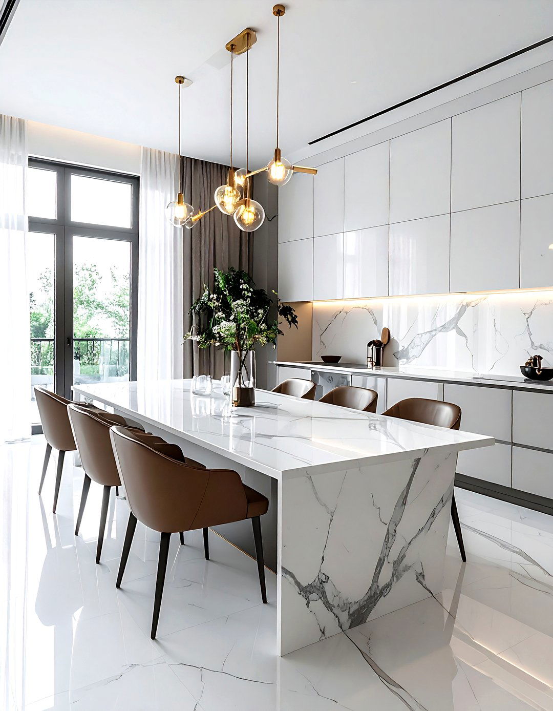 Modern Luxury Dining Room - 30 grand dining room ideas