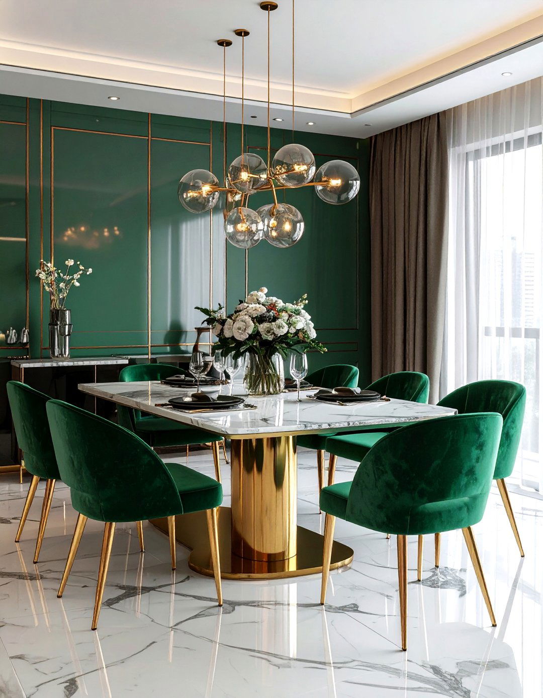 Modern Luxury Dining Room - 30 proper dining room ideas
