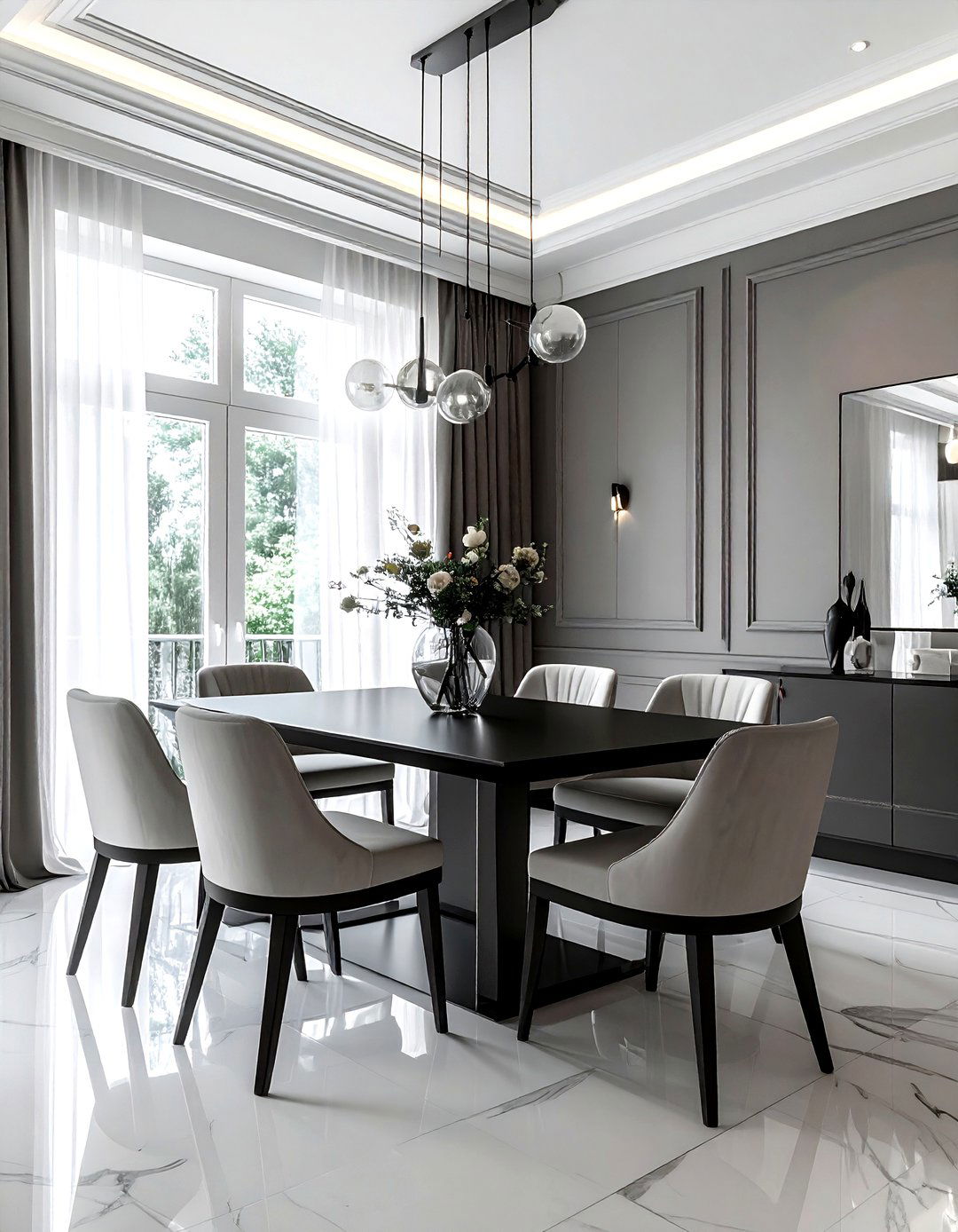 Modern Manor Dining Room - 30 manor dining room ideas