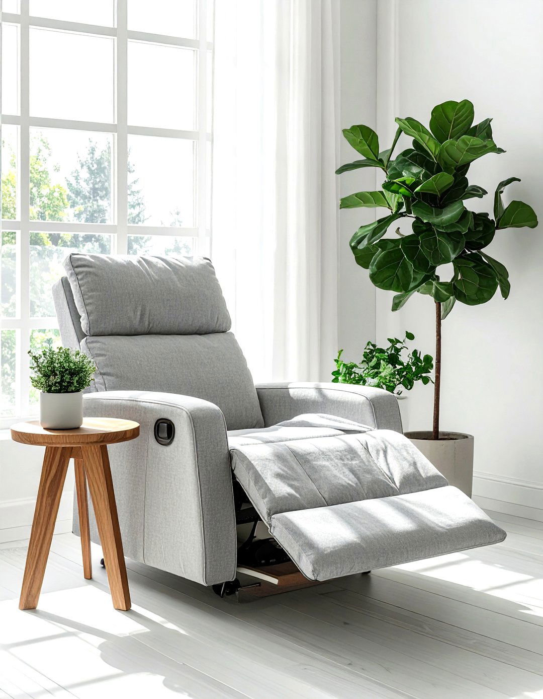 Modern Manual Recliner - 30 living room recliners