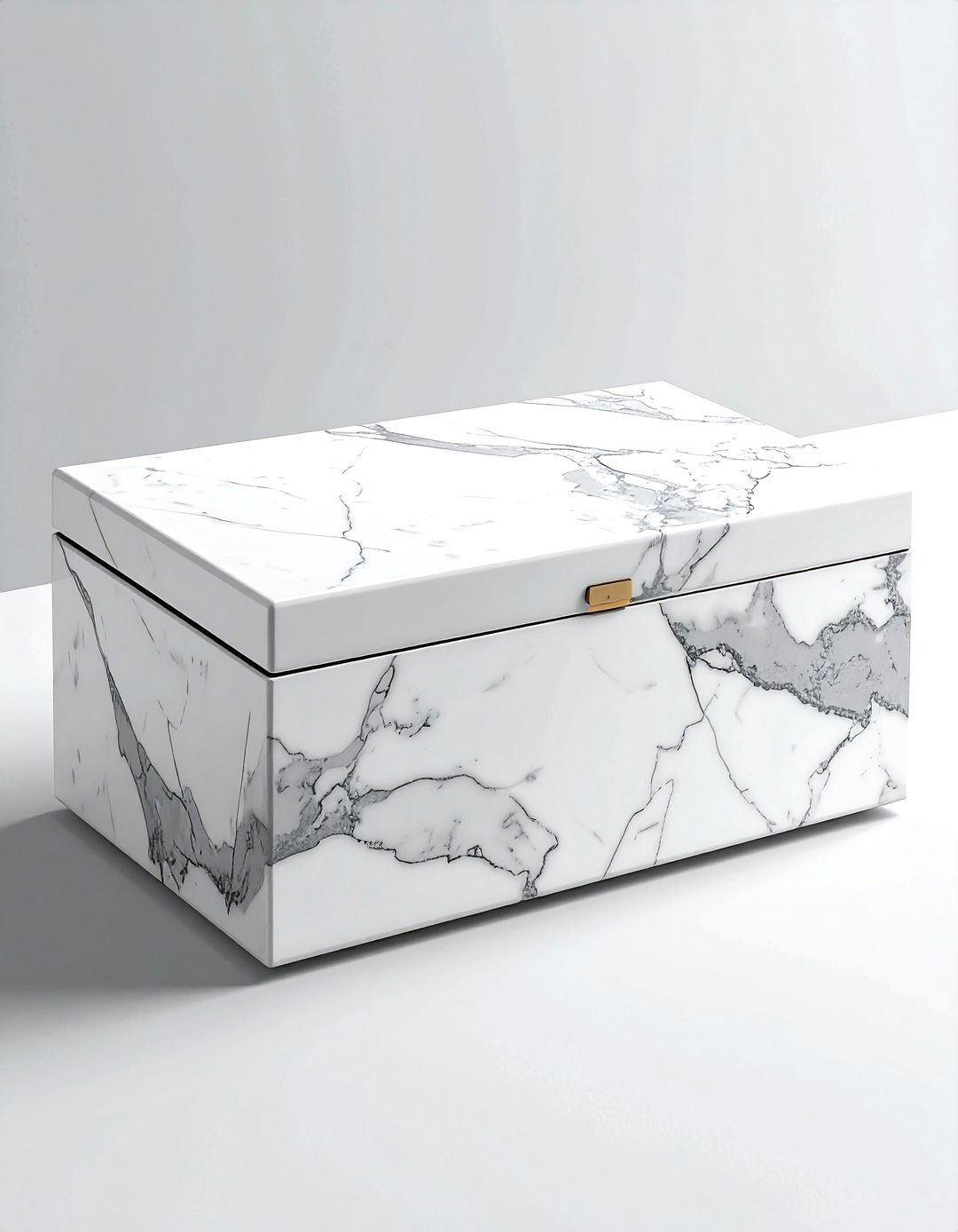 Modern Marble Jewelry Box - 30 jewelry box ideas