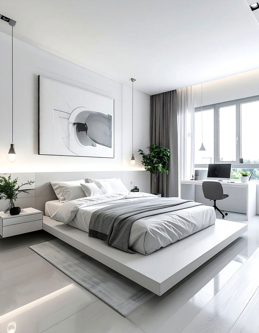 Modern Minimalist Bedroom - 30 teenager bedroom decor ideas