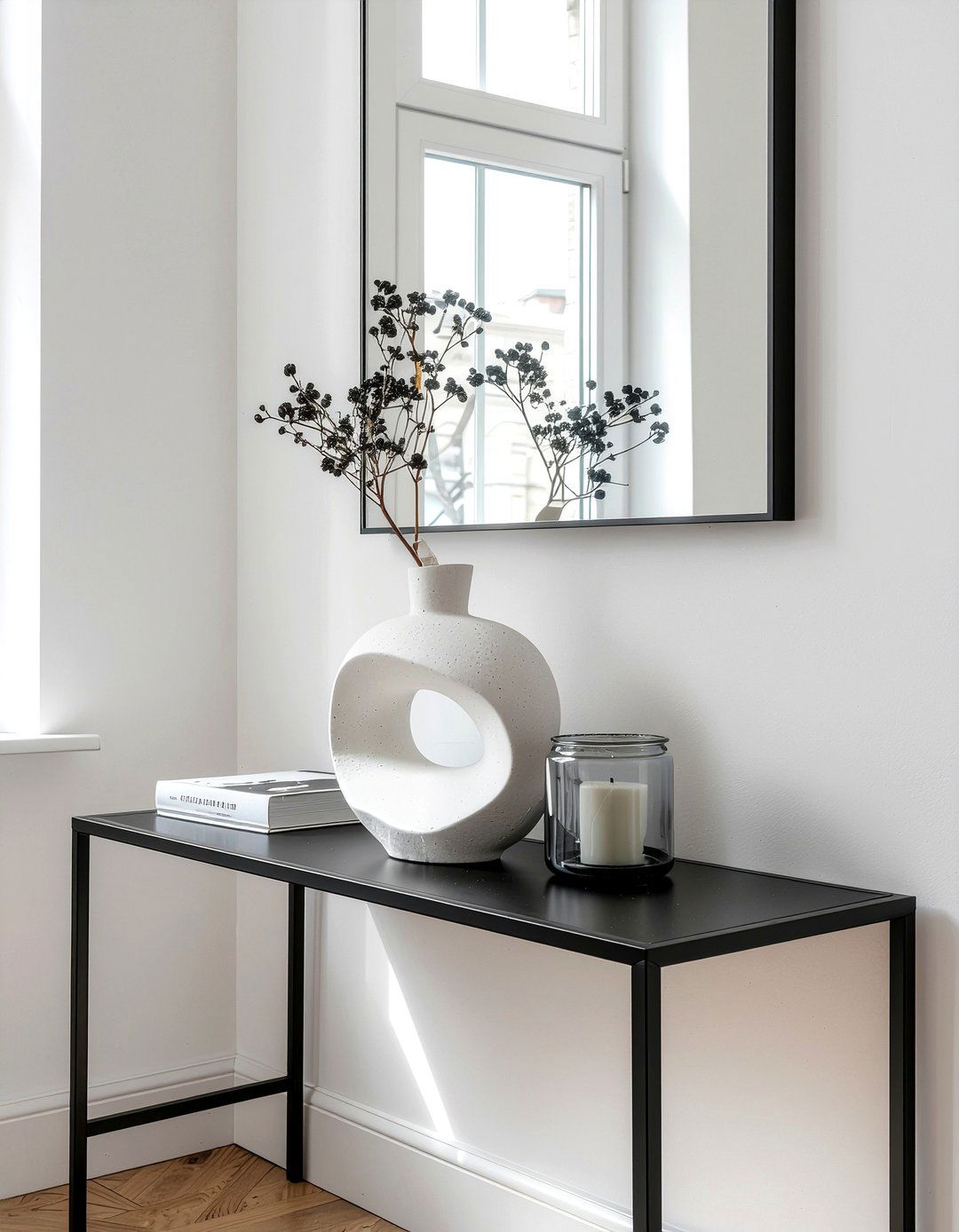 Modern Minimalist Console Table - 30 living room console table styling