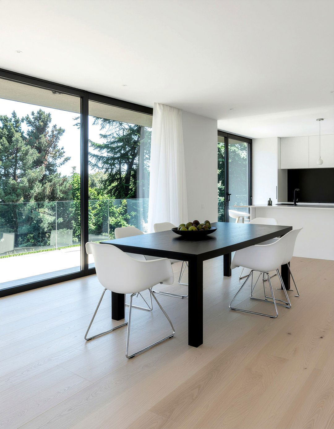 Modern Minimalist Dining Area - 30 dining room Sunday dinner ideas