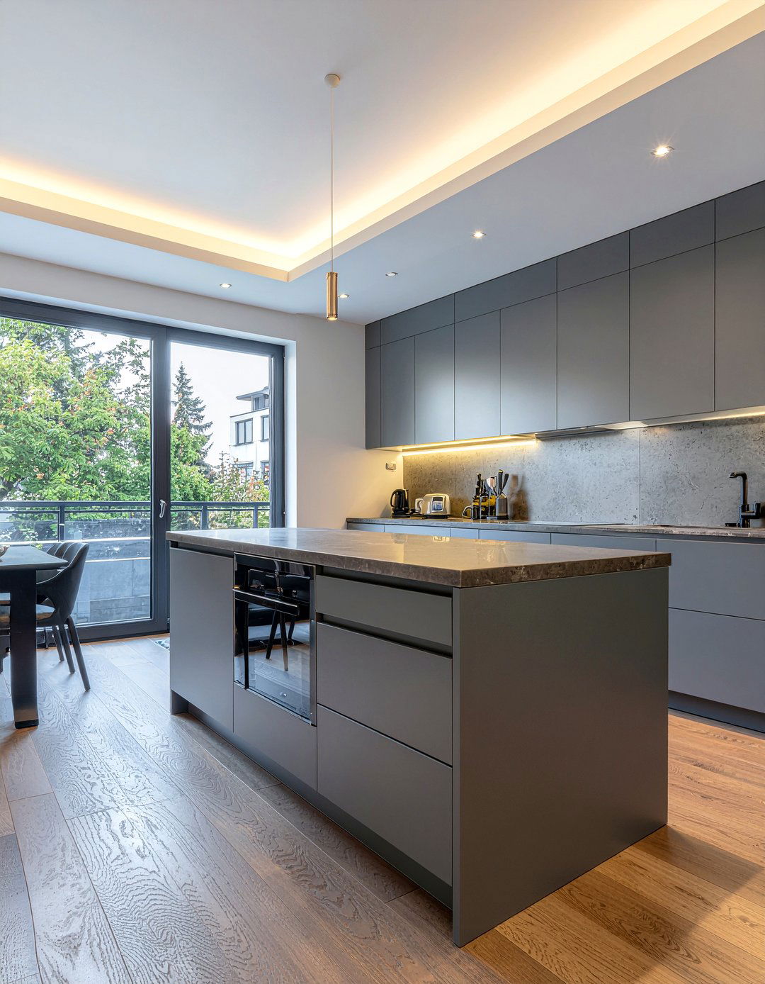 Modern Minimalist Dining Built In - 30 dining room built-in ideas