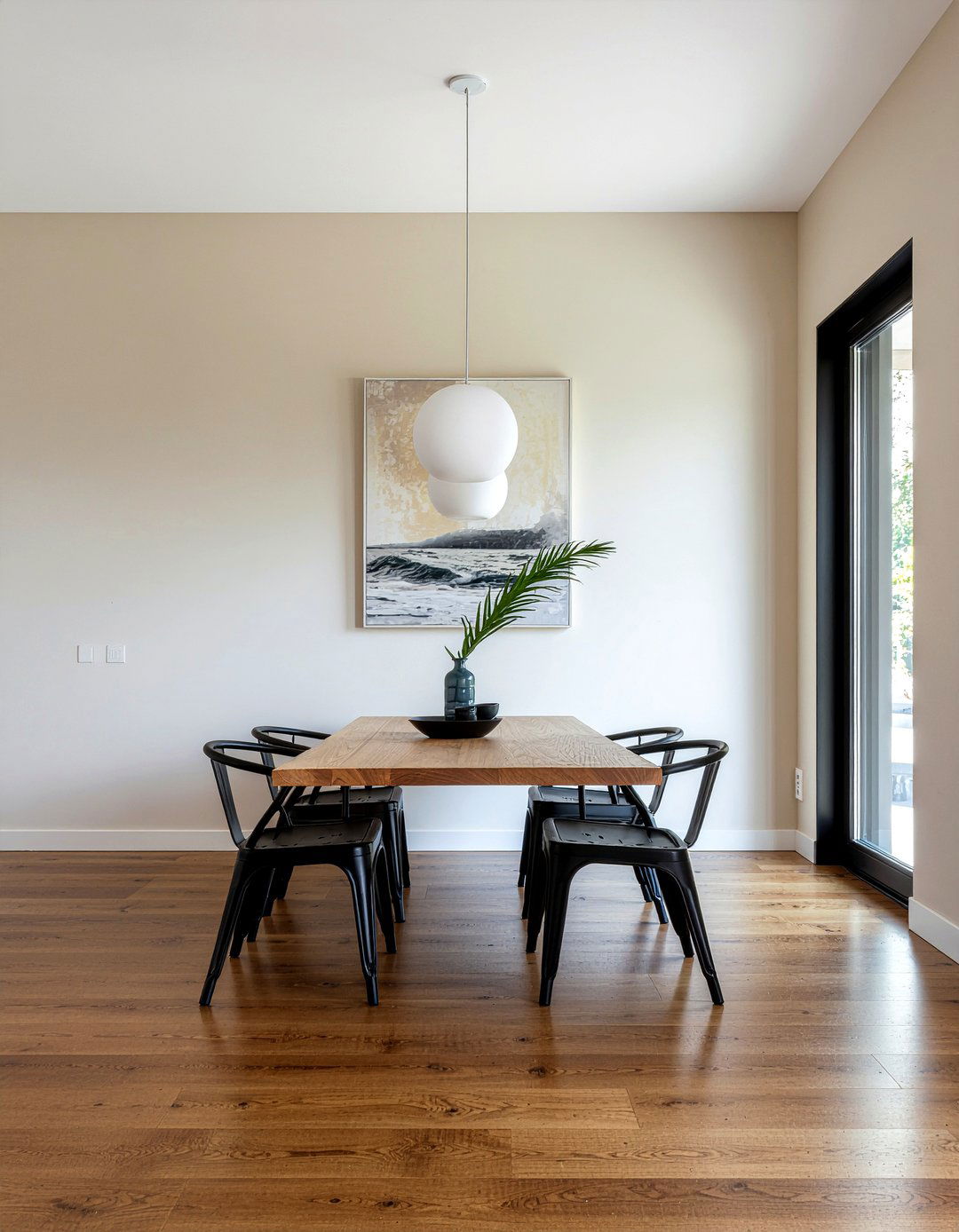 Modern Minimalist Dining Room - 30 dining room personality ideas