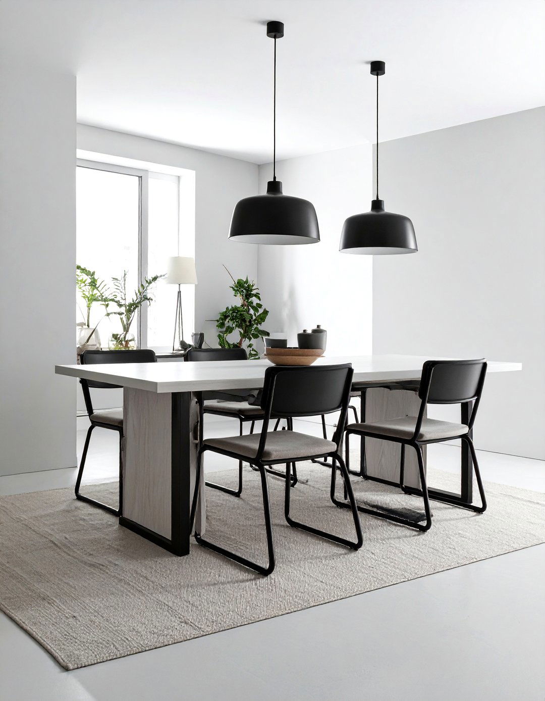 Modern Minimalist Dining Room - 30 stylist dining room ideas