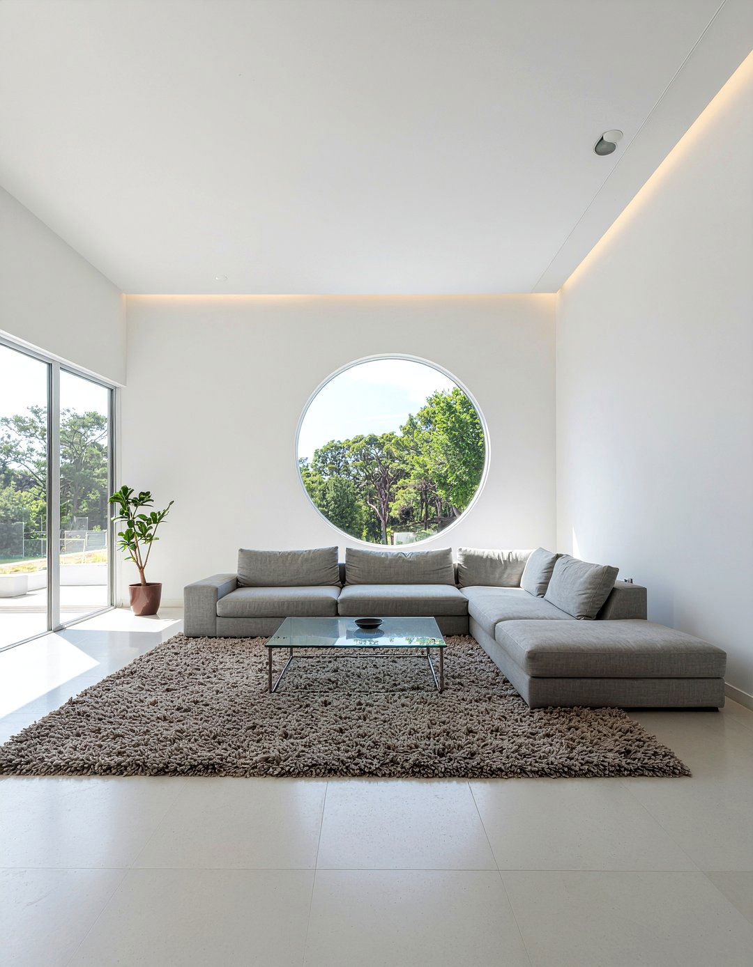 Modern Minimalist Dome - 30 living room dome ceiling ideas