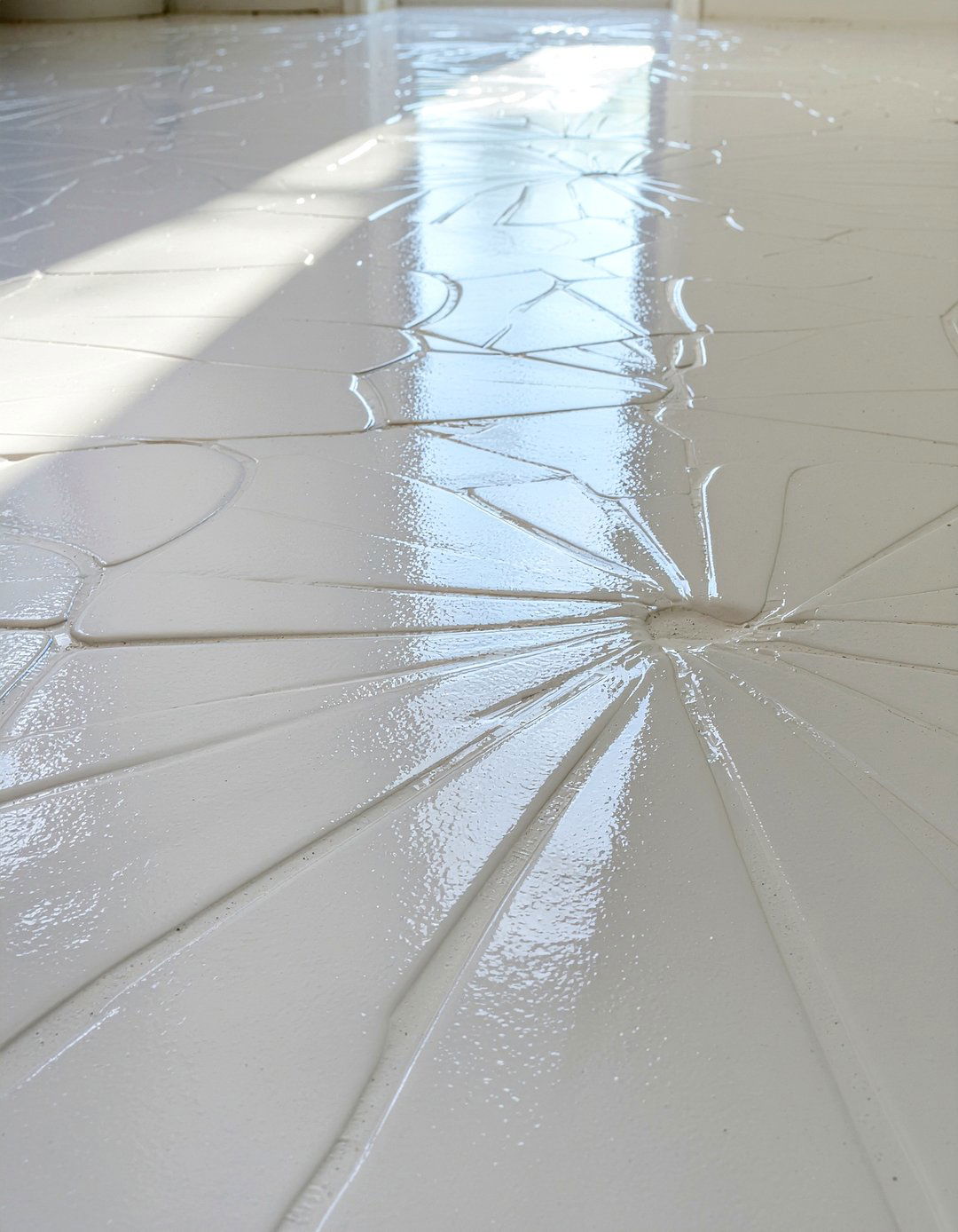 Modern Minimalist Fan Tile - 30 scalloped tile bathroom ideas