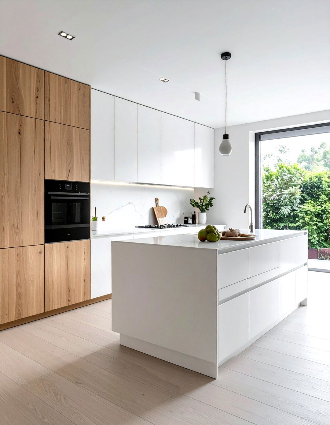 Modern Minimalist Kitchen - 30 small kitchen layout ideas