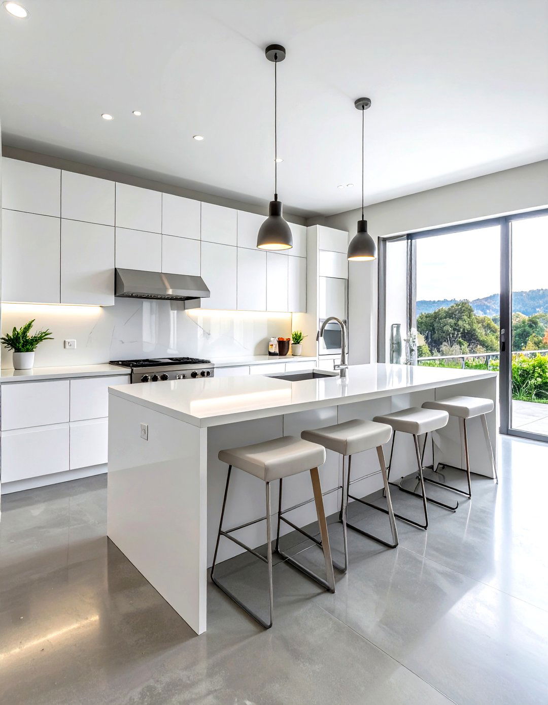 Modern Minimalist Kitchen - 30 kitchen gut renovation ideas