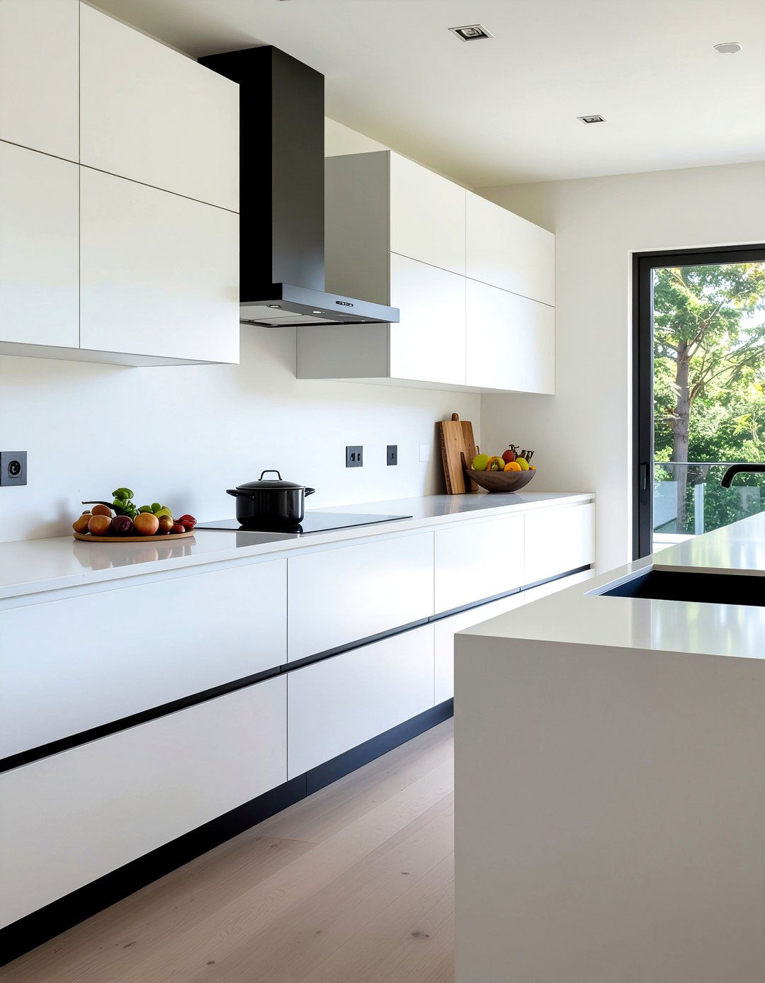 Modern Minimalist Kitchen - 30 apron front sink kitchen ideas