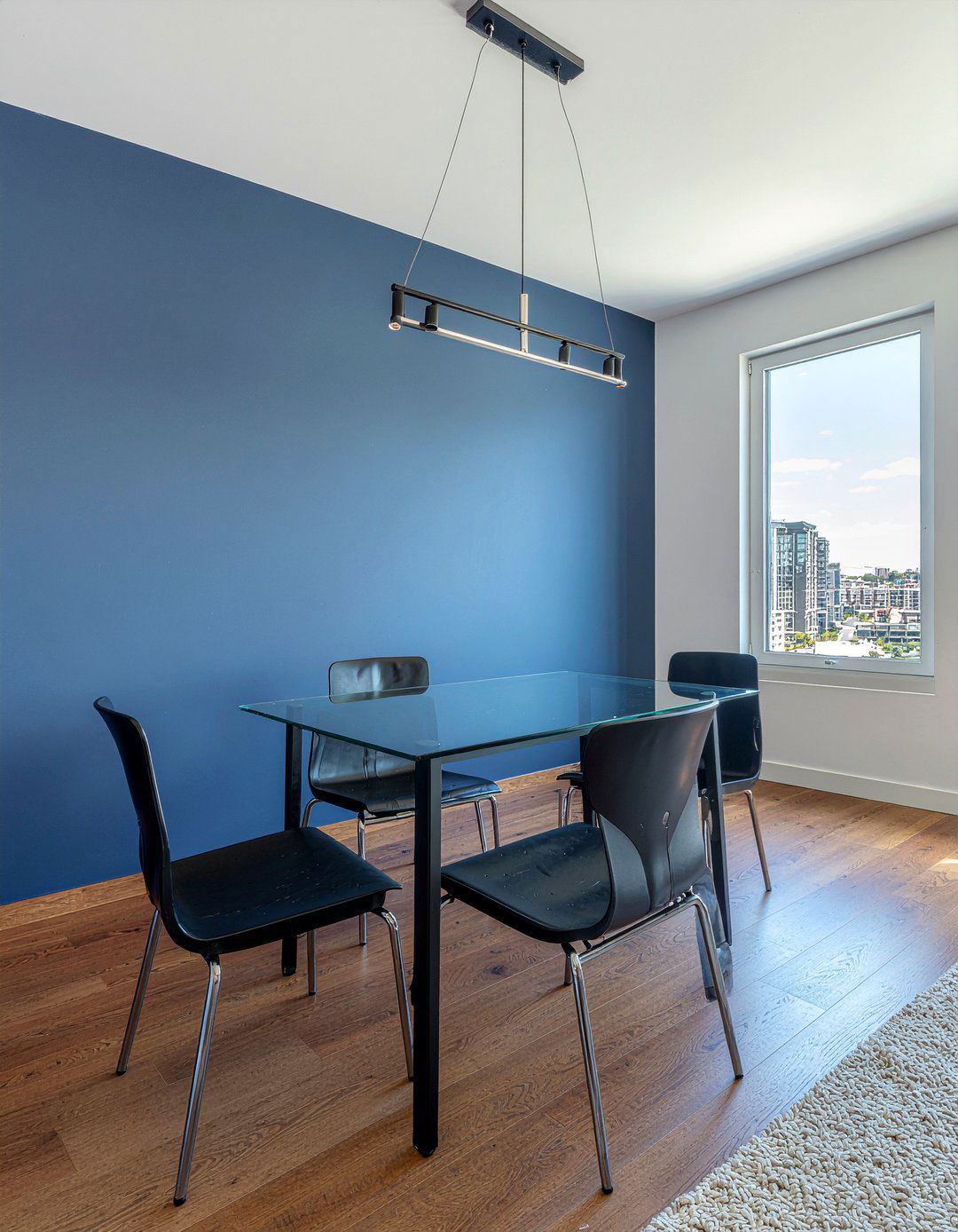 Modern Navy Blue Dining Room - 30 navy dining room ideas