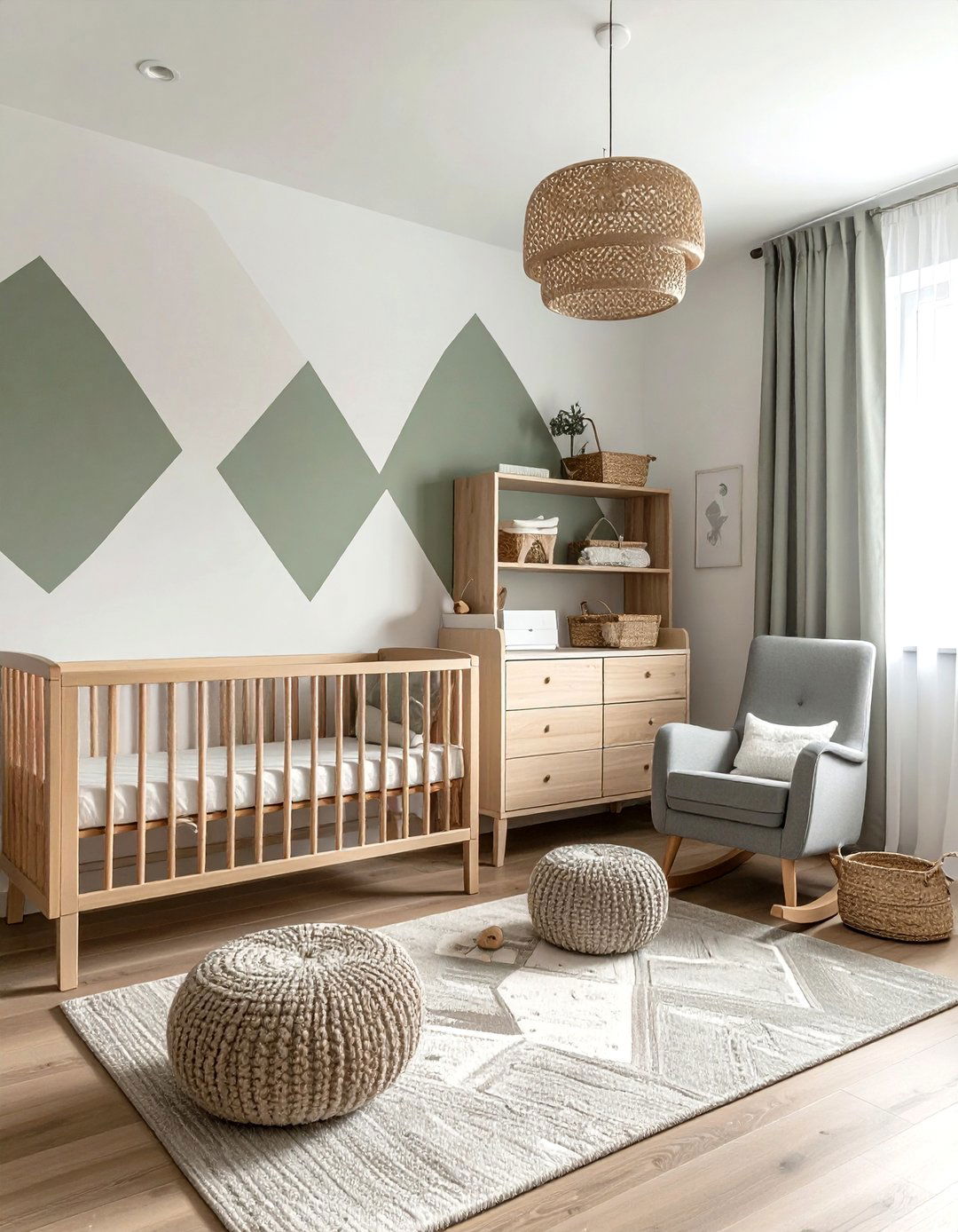 Modern Nursery Room - 30 interior decorating ideas