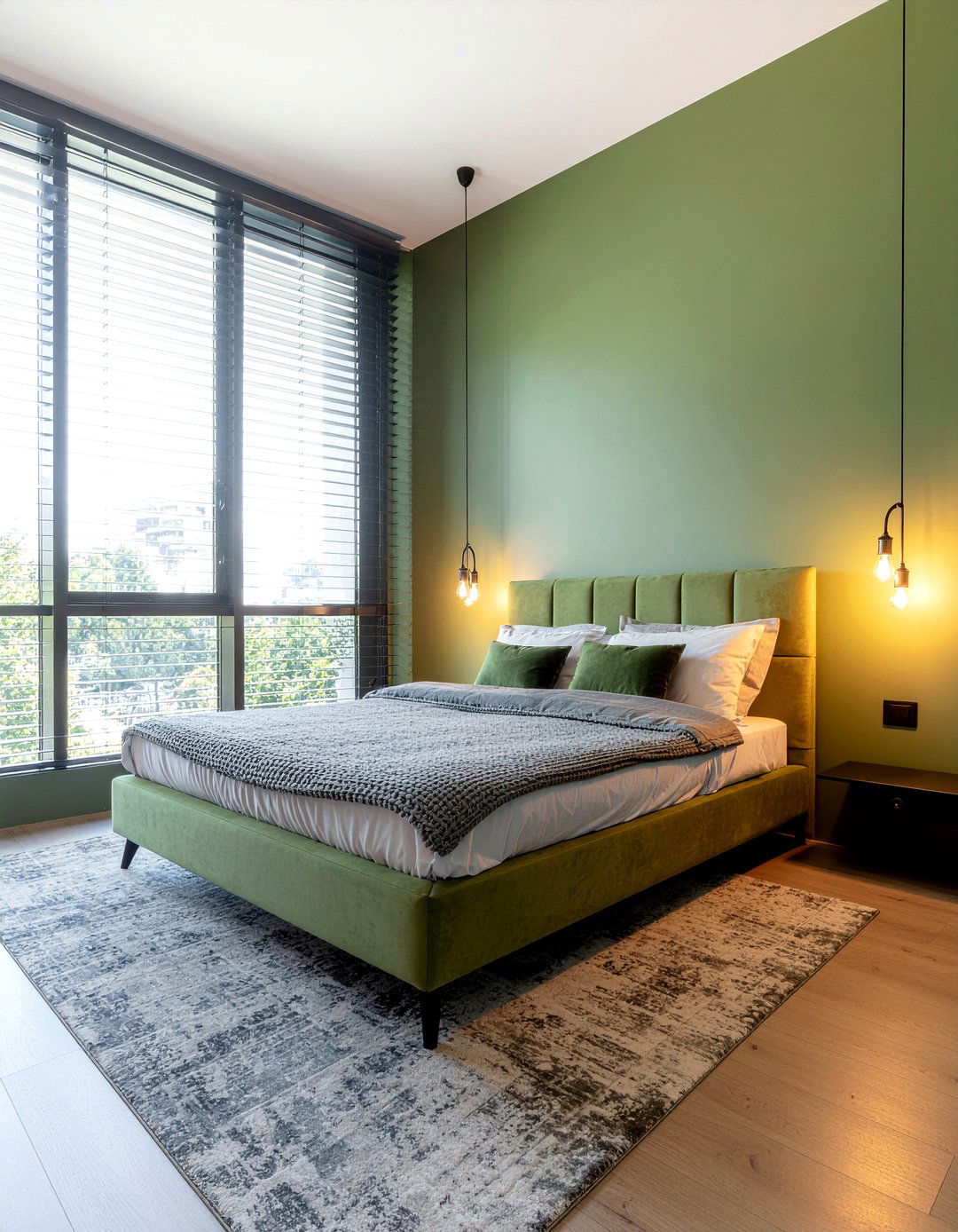 Modern Olive Green Bedroom - 30 olive green bedroom ideas
