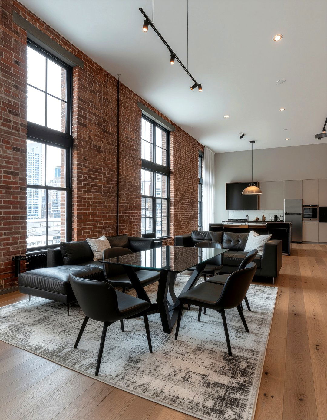 Modern Open Concept Living Room - 30 dining room living room combo ideas