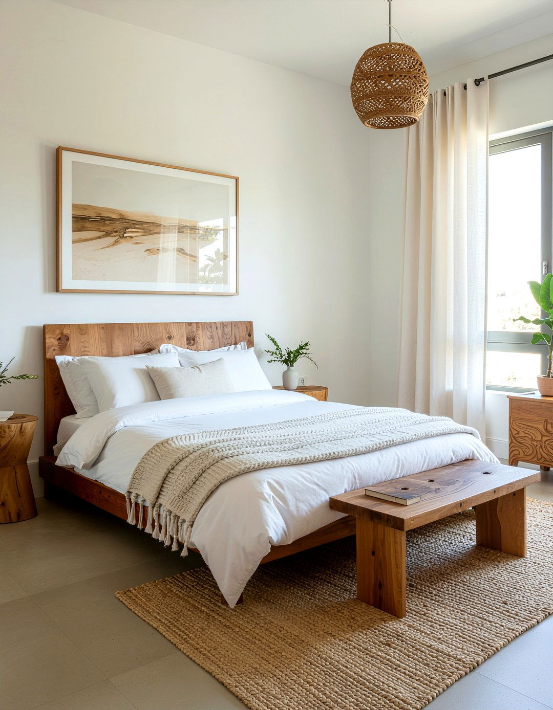 Modern Organic Bedroom - 30 sanctuary bedroom ideas