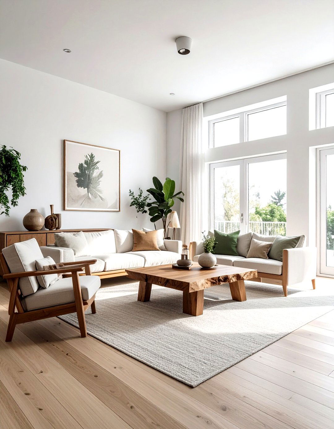 Modern Organic Living Room - 30 living room inspiration ideas