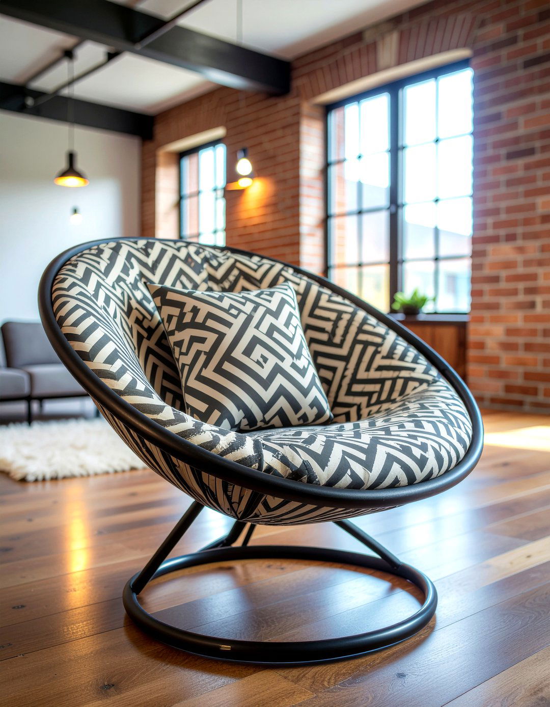 Modern Papasan Chair Styling - 30 living room papasan chair ideas