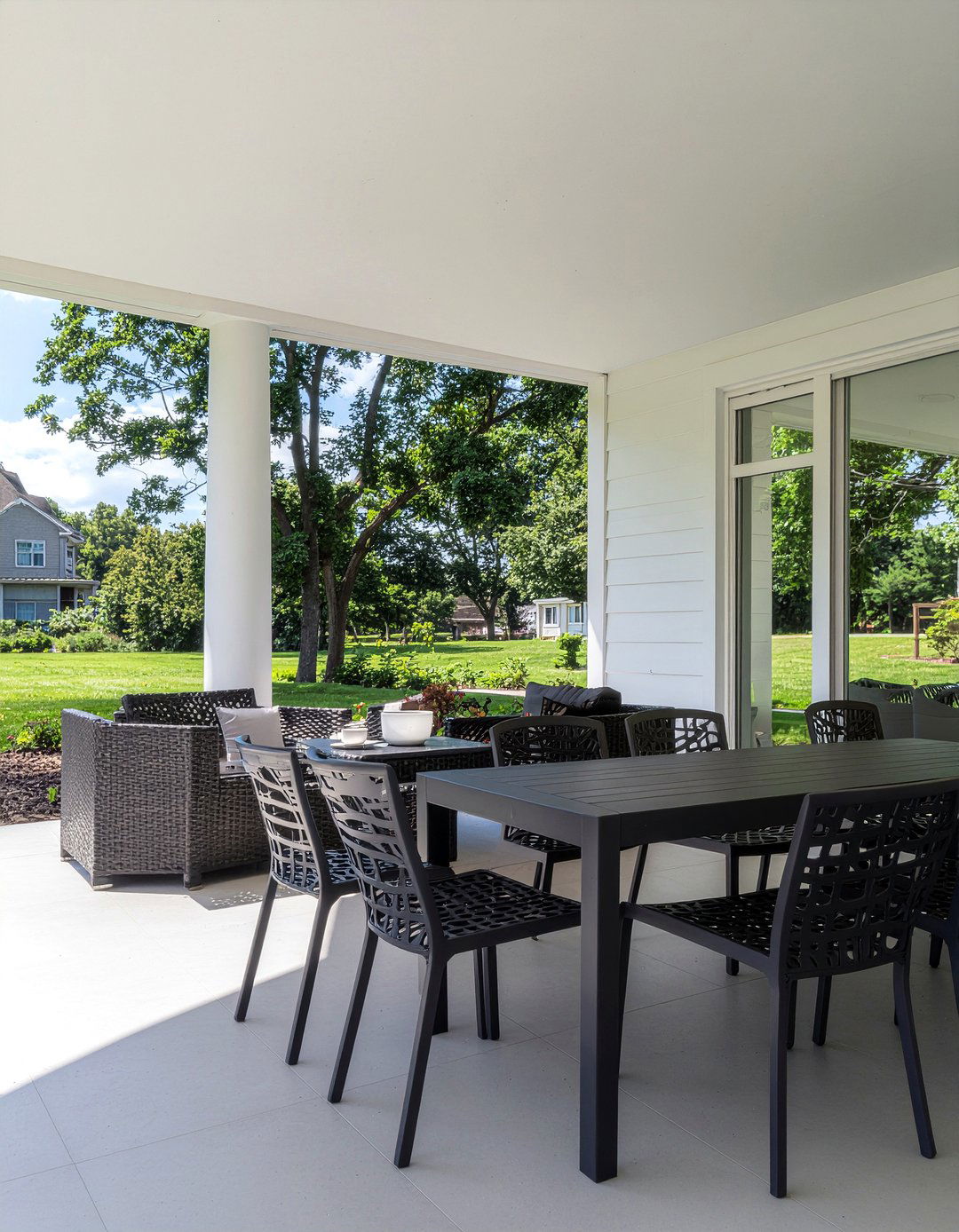 Modern Porch Furniture - 30 porch dining ideas