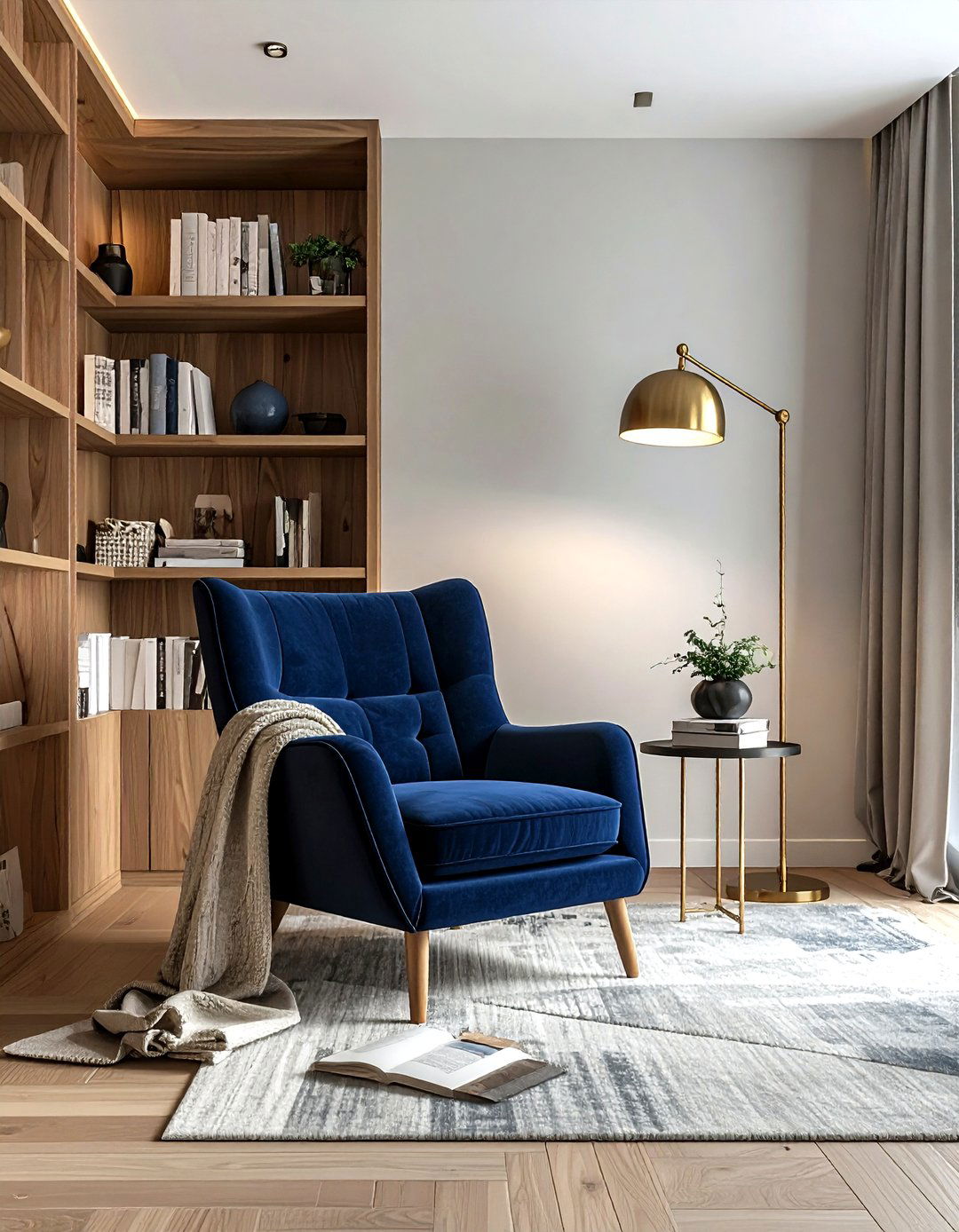 Modern Reading Nook - 30 House Beautiful decor ideas