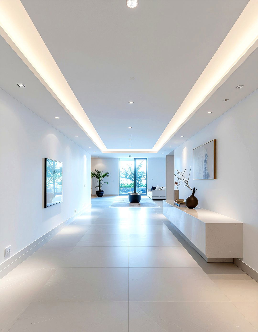 Modern Recessed Lighting - 30 entryway lighting ideas