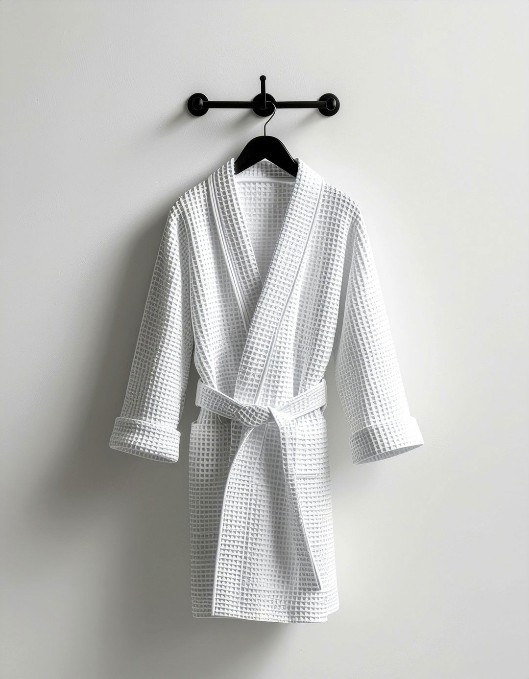 Modern Robe Hook - 30 bathroom final detail ideas