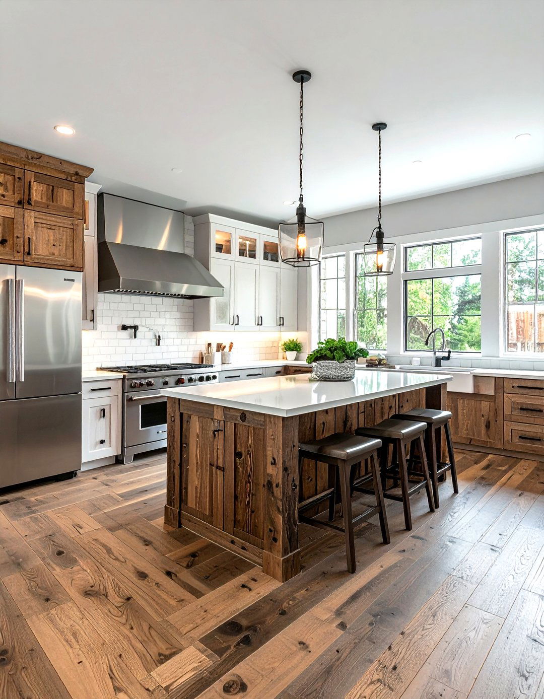 Modern Rustic Kitchen - 30 lake house kitchen ideas