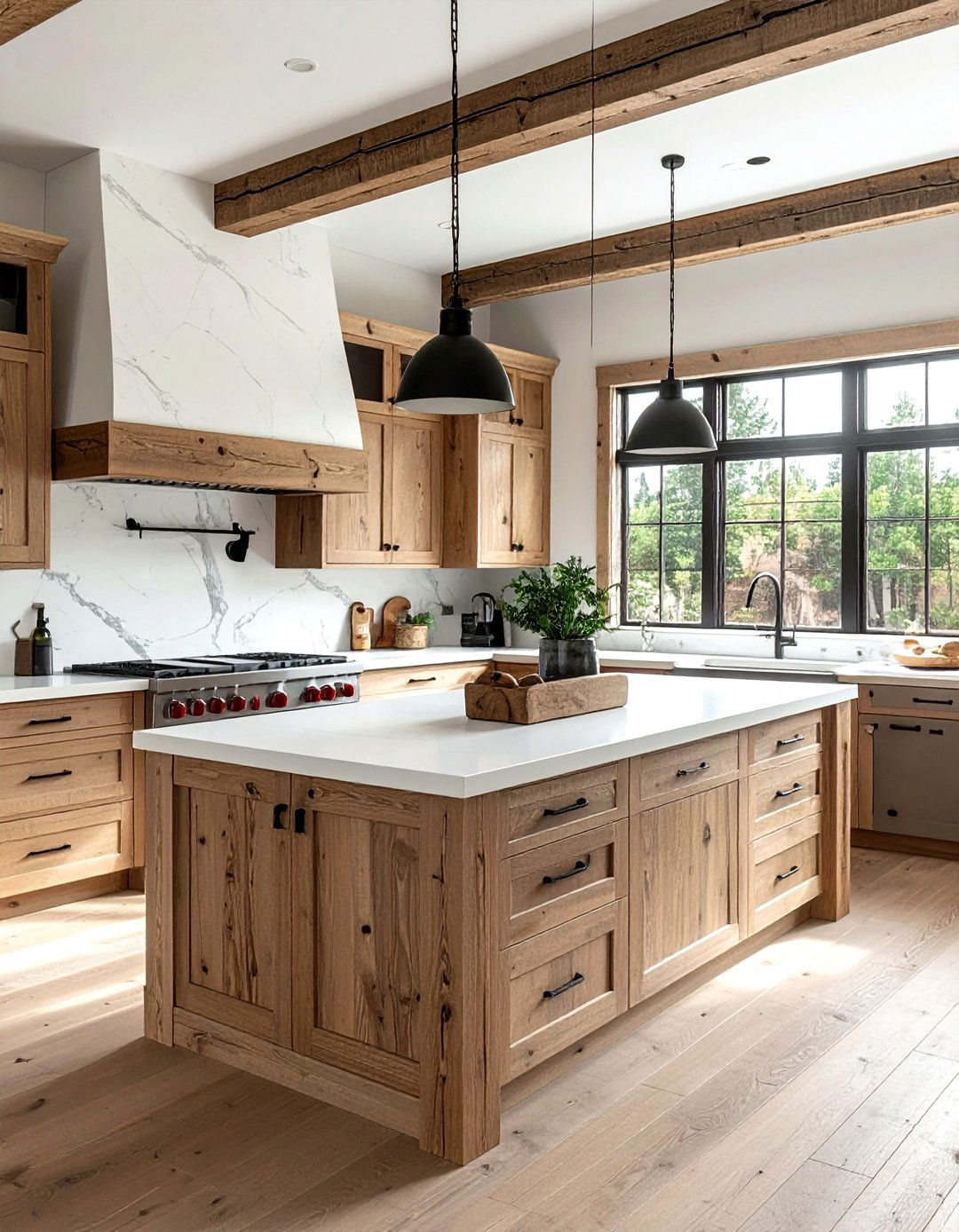 Modern Rustic Kitchen - 30 rustic cabin kitchen ideas