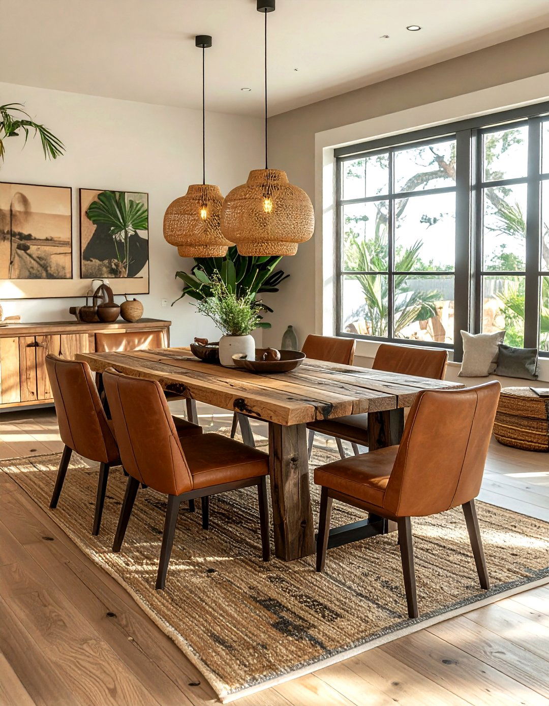 Modern Safari Dining Room - 30 South African dining room ideas