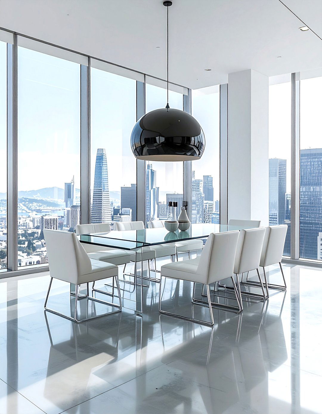 Modern San Francisco Apartment Dining - 30 San Francisco dining room ideas