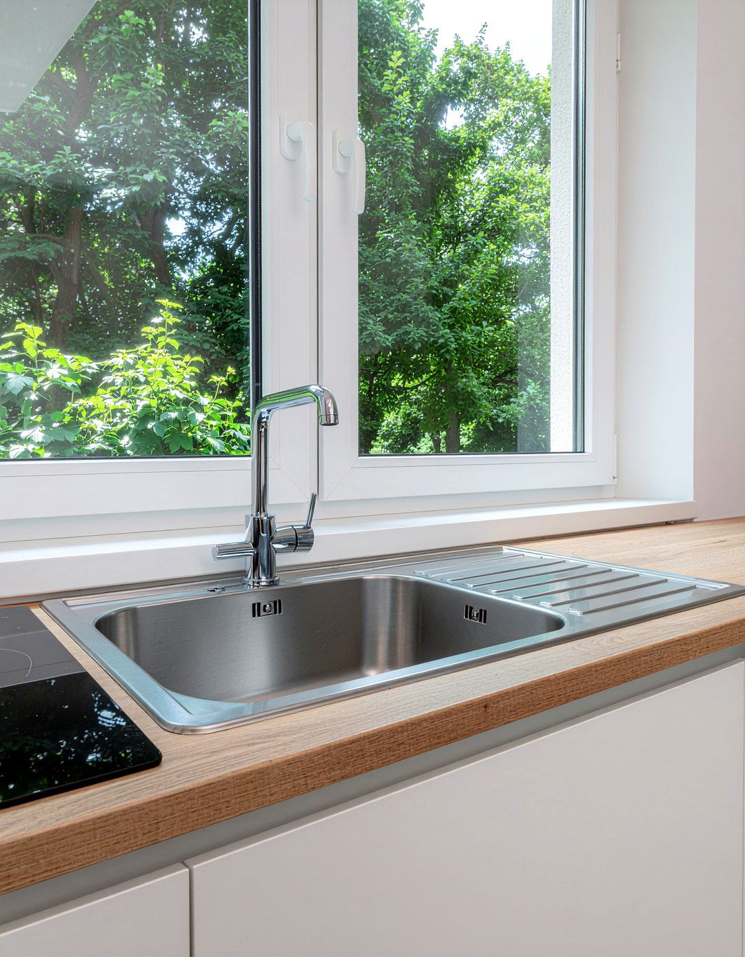 Modern Single Bowl Sink With Drainboard - 30 single bowl sink kitchen ideas