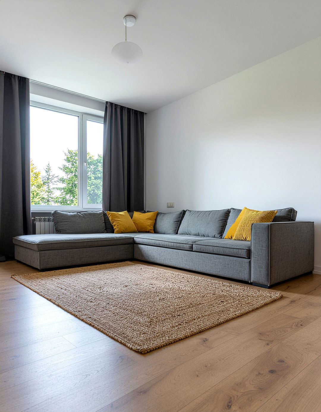 Modern Slate Sectional Living Room - 30 slate living room ideas